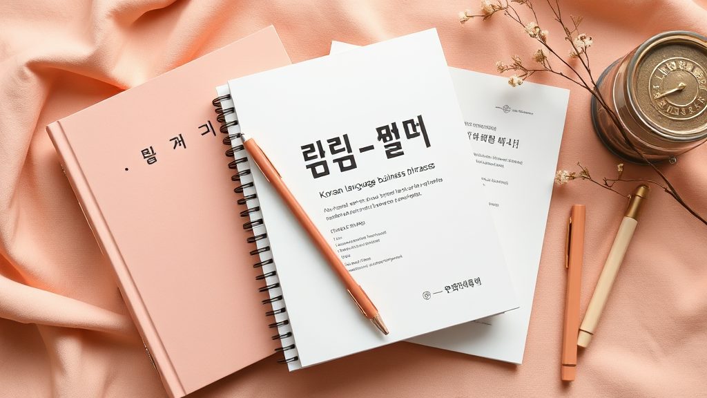 Korean Language Business Phrases: Professional Guide