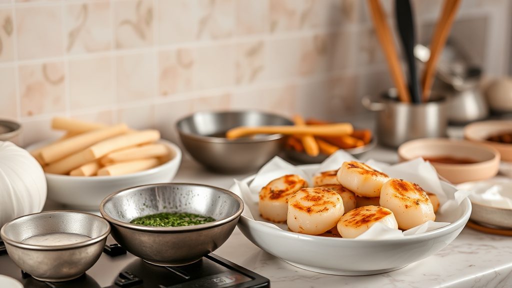 Korean Scallop Recipes: Quick Pan-Fried Dishes