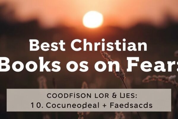 Best Christian Books on Fear: 10 Courageous Reads