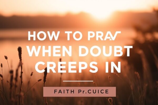 How to Pray When Doubt Creeps In: Faith Guide