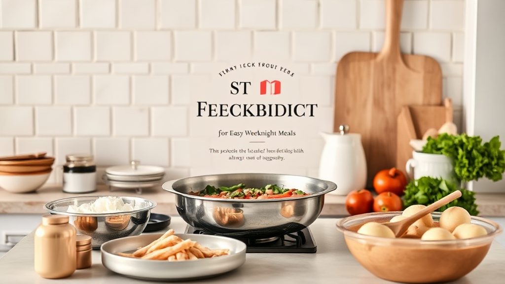 Best Cookbook for Easy Weeknight Meals